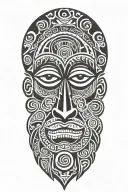 Maori style representing family, personal accomplishment, success, perseverance tattoo design idea