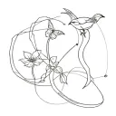 capture every minute   tattoo design idea