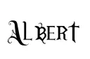 "Albert" tattoo design idea