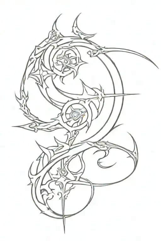 baldurs gate 2 shadows of amn tattoo design idea