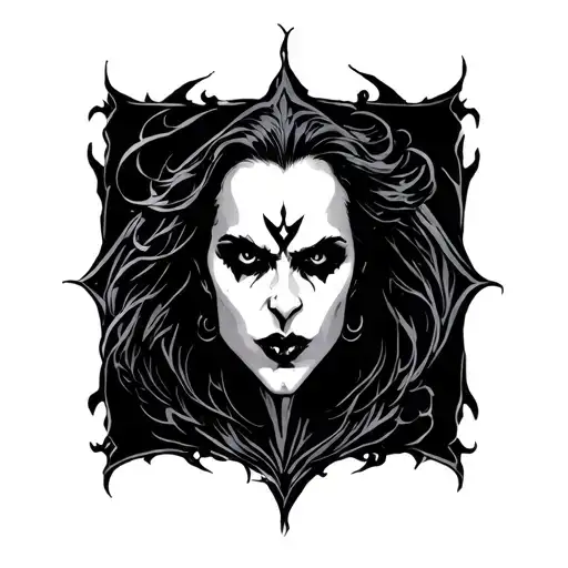 the vampire diaries symbol tattoo design idea