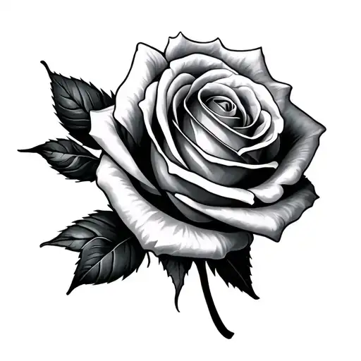 roses tattoo design idea