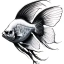3 Angelfish tattoo design idea