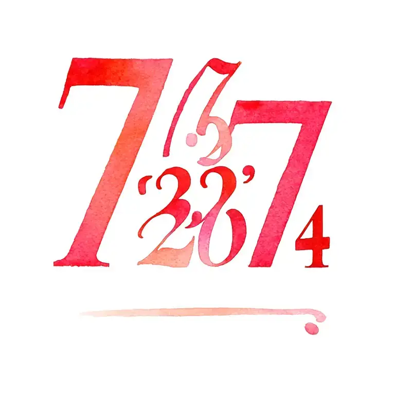 "7/29/74" date tattoo tattoo design idea