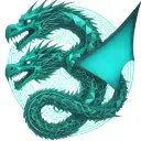 bipolar affectivity dragon two heads remove wing attached tattoo design idea