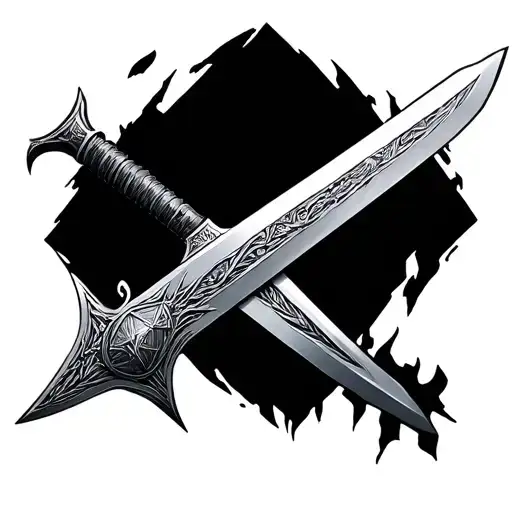 Skyrim Sword tattoo design idea