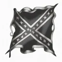 Rebel Flag tattoo design idea