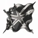 Rebel Flag tattoo design idea