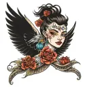 HARRY CHLOE MATTHEW tattoo design idea