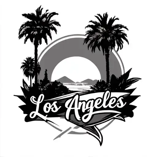 Los Angeles tattoo design idea