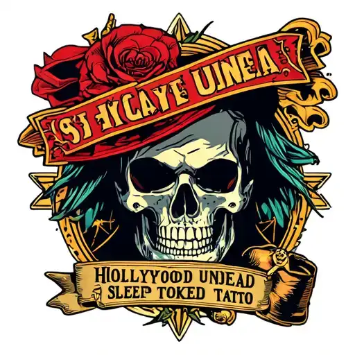 Hollywood undead, sleep token, formula 1 tattoo design idea