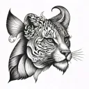 adele tattoo design idea