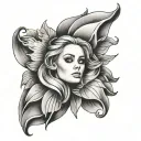 adele tattoo design idea