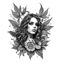 alice in chains nutshell  tattoo design idea