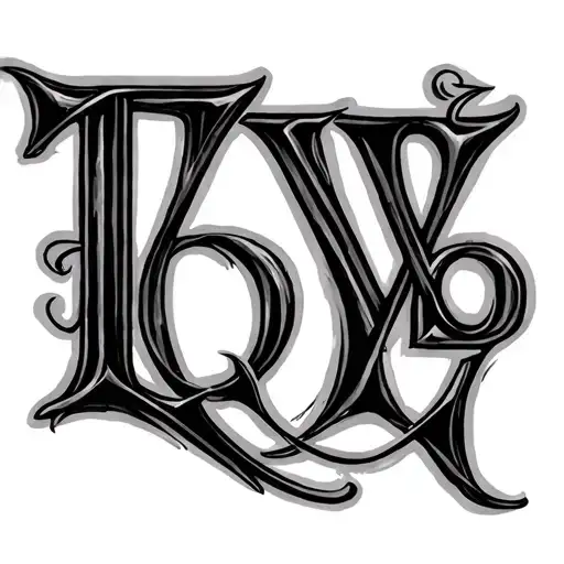 2003 Roman Numerals Design tattoo design idea