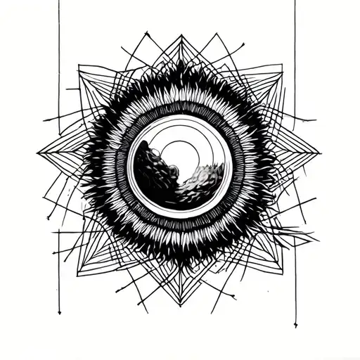 Tumbleweed Moment Mori tattoo design idea