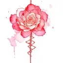 Shibari tattoo design idea