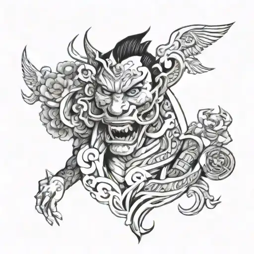 Yakuza sega tattoo design idea