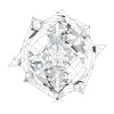 fusion of Aquarius and Gemini tattoo design idea