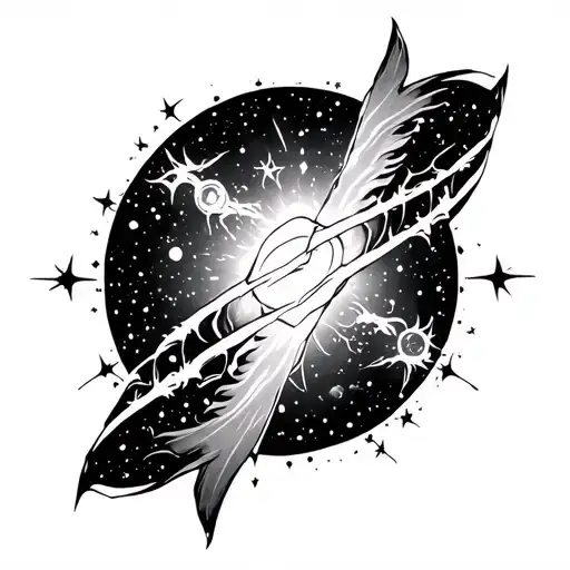 Orion's Belt fore arm tattoo tattoo design idea