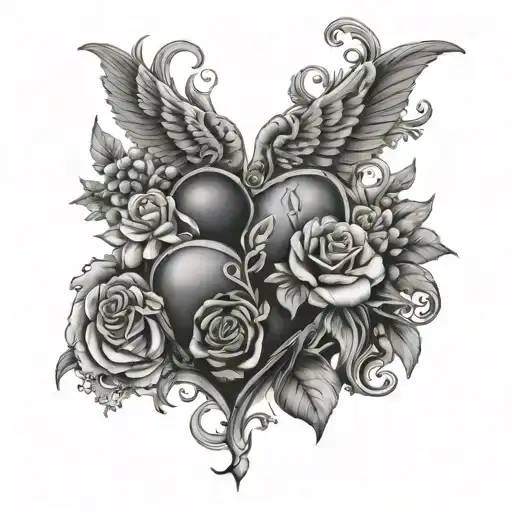 truly blessed chest tattoo tattoo design idea