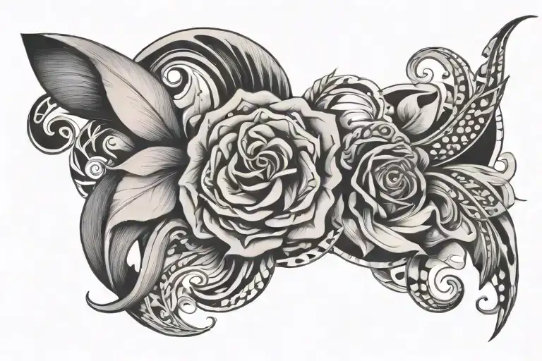 blankets tattoo design idea