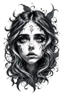 Depression tattoo design idea