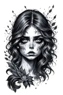 Depression tattoo design idea