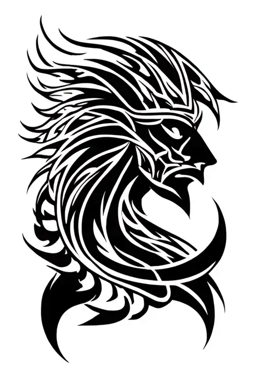 Norse pagan tattoo design idea