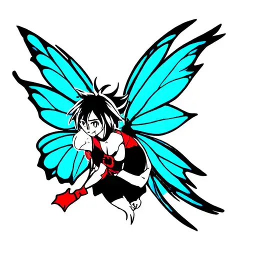 Fairy tail tattoo design idea