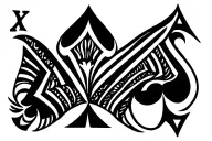 cuckold spades bbc tattoo design idea