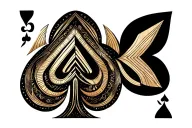 cuckold spades bbc tattoo design idea