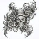 arcane tattoo design idea