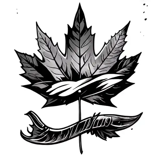dean Murray Gibson Canadian / American tattoo design idea