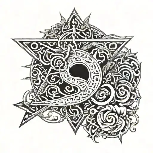 spell the word "siaitu" tattoo design idea