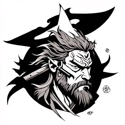 Ronin tattoo design idea