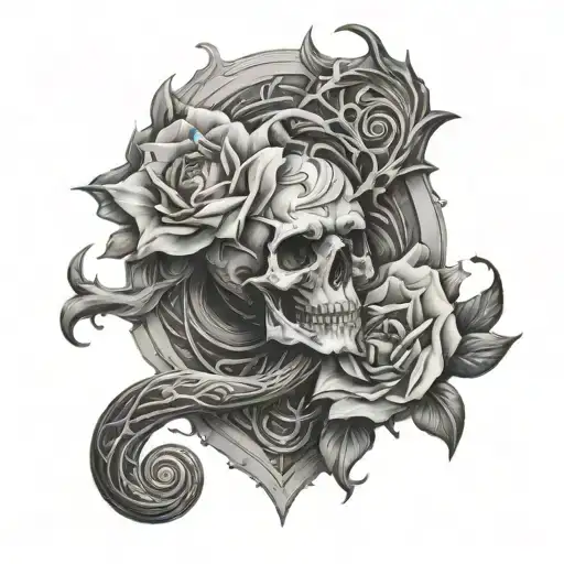 arcane tattoo design idea