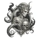 arcane tattoo design idea