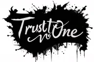 Trust No One tattoo design idea