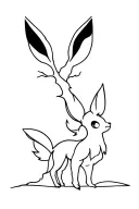 eevee evolution tree tattoo design idea