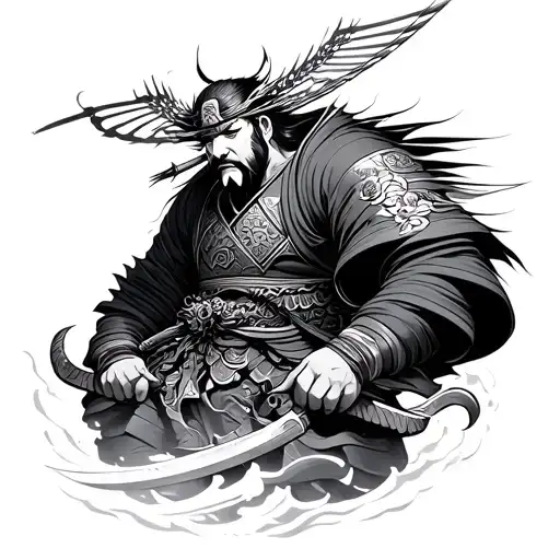 shogun rising once again tattoo design idea