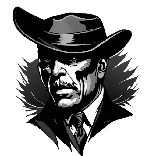 mafia tattoo design idea