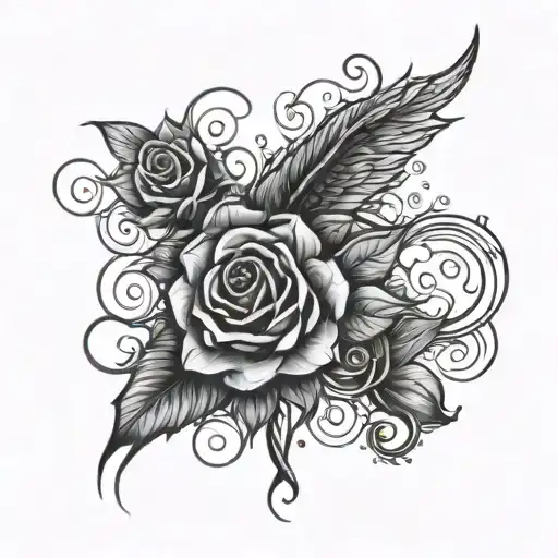 press shift to run  tattoo design idea