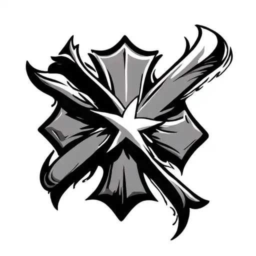 Maltese Cross tattoo design idea