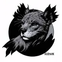 HUDSON tattoo design idea