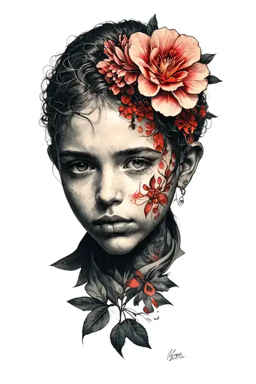 Can you create a meaningful tattoo which symbolizes ones character being paradoxical, self sabotaging tattoo design idea