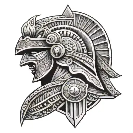 Assyrian tattoo design idea