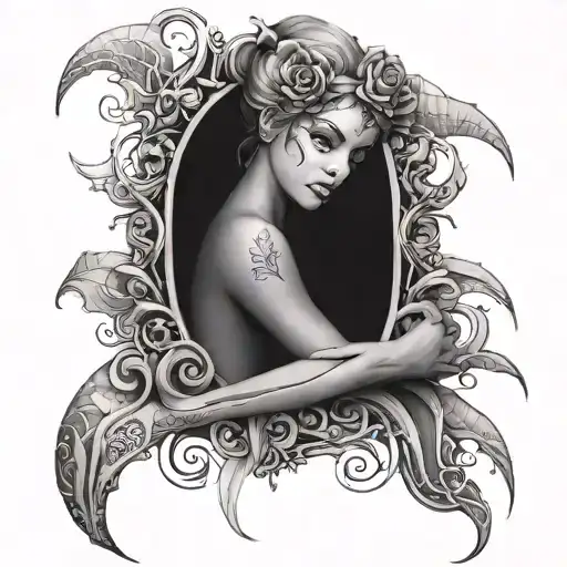 I'm a little bit hurt but a lot more free tattoo design idea