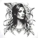 I'm a little bit hurt but a lot more free tattoo design idea