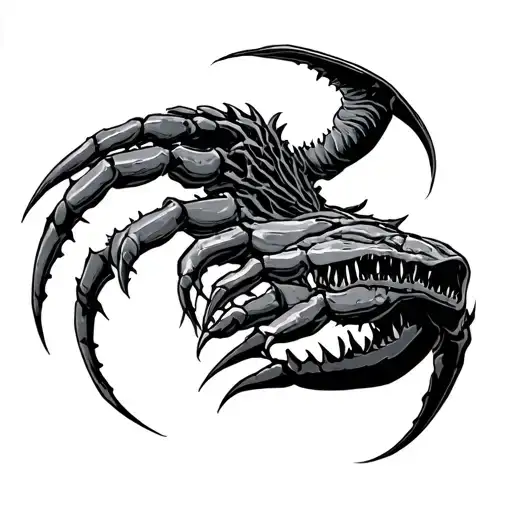 death claw fallout tattoo design idea
